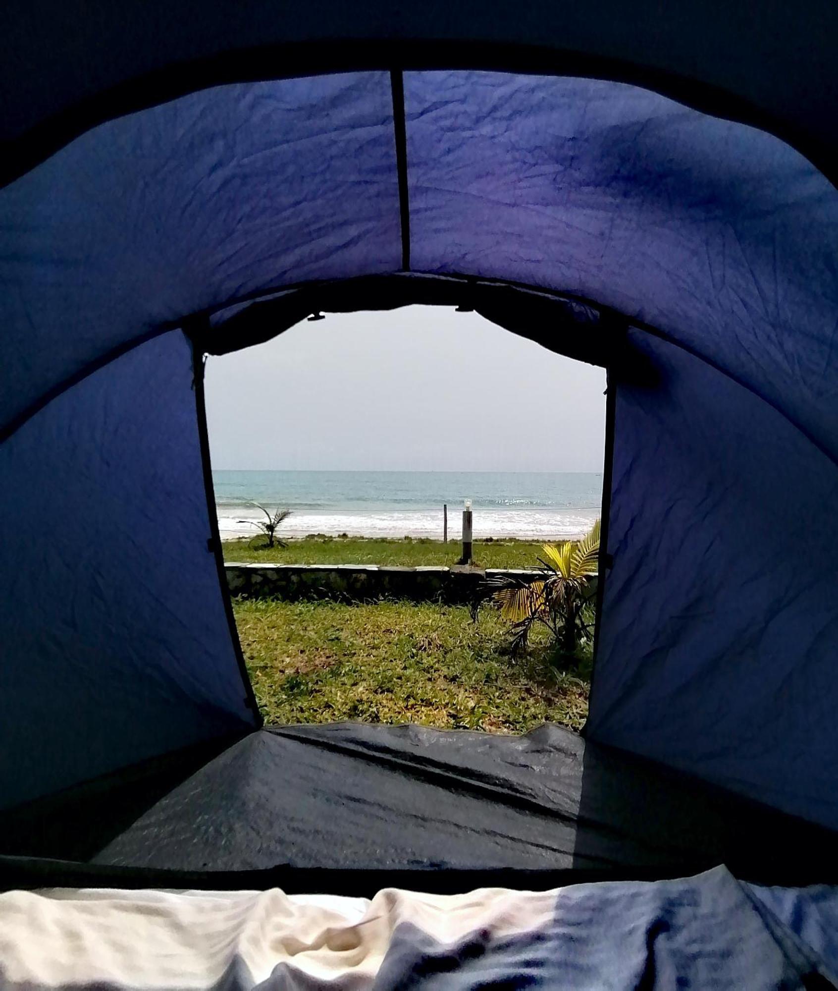 Afro Beach Eco Resort Butre Kamer foto