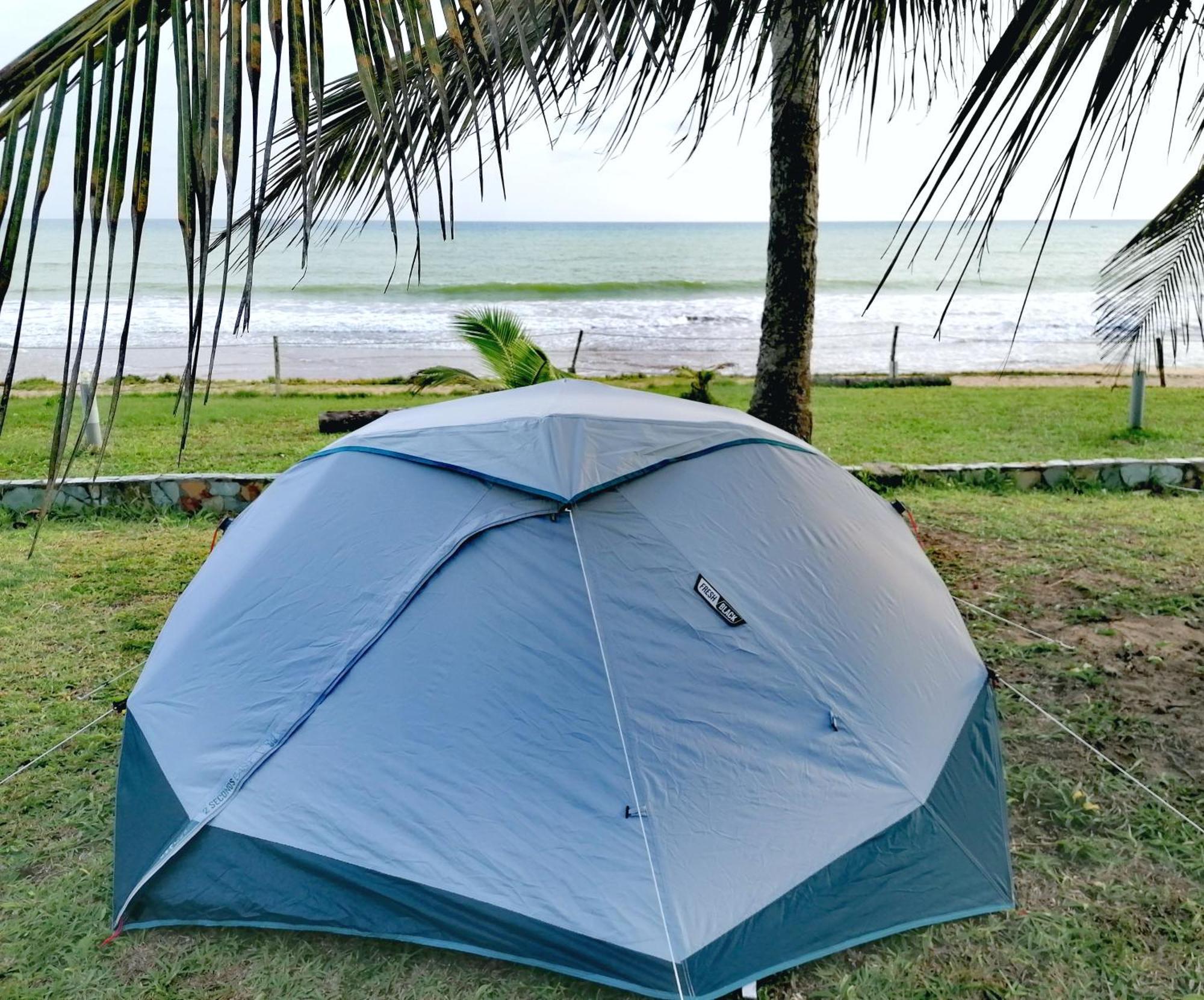 Afro Beach Eco Resort Butre Kamer foto
