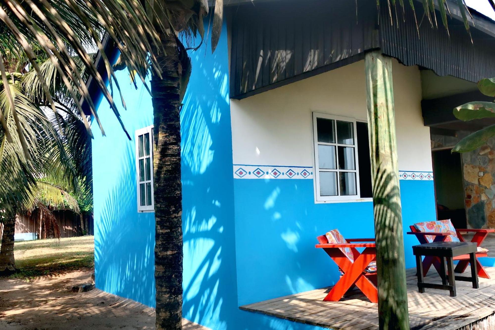 Afro Beach Eco Resort Butre Kamer foto